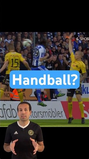 Clearest handball ever or play on? #football #penalty #handball #foul #referee