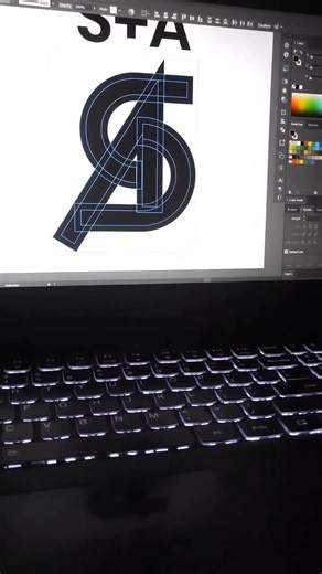 1.9K views · 11 reactions | ⚡️ From 0 to 100 in 15 seconds! Watch me bring this powerful logo idea to life. What does this design make you think of? Let me know below!  | Logo Design | Facebook