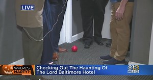 Where's Marty? Hanging out with Molly the ghost at the Lord Baltimore Hotel
