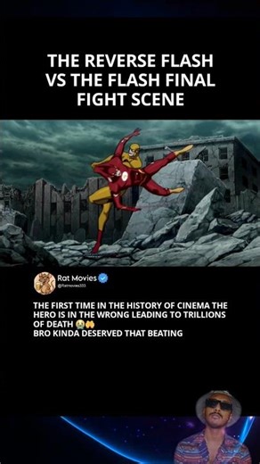 The Flash vs Zoom Final Fight Scene | Justice League Flashpoint (2013) | #shorts