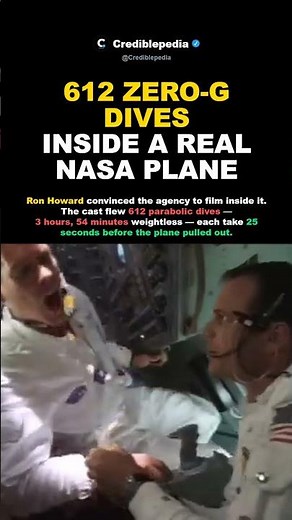Tom Hanks Filmed Apollo 13's Zero-Gravity Scenes Inside NASA's KC-135 Vomit Comet