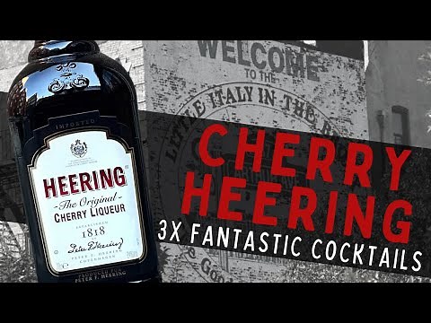 3x CHERRY HEERING Cocktails || Cherry Liqueur