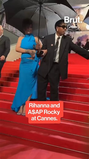 136K views · 905 reactions | Rihanna and A$AP Rocky at the International Cannes Film Festival. #Cannes2025 | Brut | Facebook
