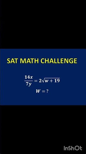 👉 Day 1 SAT Math Challenge 😳 Only 5% Can Solve This