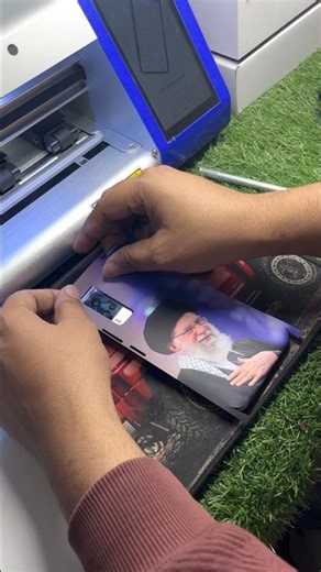 3D printer mobile back sticker lamination machine design for sticker