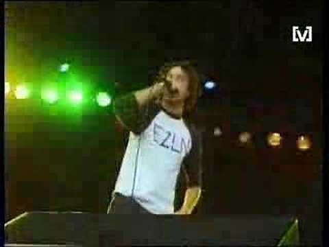 RAGE AGAINST THE MACHINE - BOMBTRACK LIVE