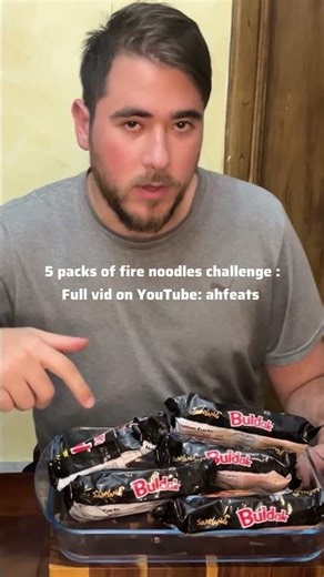 Ramen buldak challenge #foodchallenge #food #ramen #spicyfood #spicynoodlechallenge #shorts #fyp