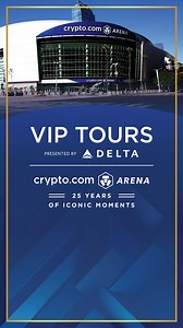 6.6K views · 39 reactions | Explore Crypto.com Arena with Our All-New VIP Tours! Get exclusive access to Crypto.com Arena like never before! Celebrate 25 years of history and be one of the first to walk through our latest renovations and innovations. Step behind the scenes, explore VIP spaces, and relive unforgettable moments from legendary events. ️ https://crpto.la/tours | Crypto.com Arena | Facebook
