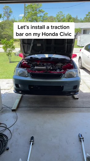 Installing a Traction Bar on My Honda Civic