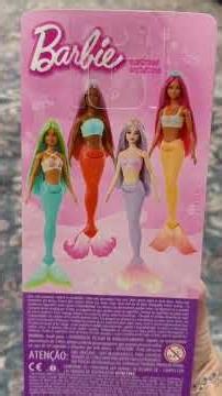 Mermaid Bath Barbie for the Win!: Barbie Dreamtopia Mermaid Doll with Blue Hair, Pink & Blue Ombre T