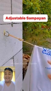 Adjustable Clothesline ‎#diy #diyideas #tips #tipsandtricks #TipsTricks #hacksandtips #lifehacksforhome #trend #virals #trendingreelsvideo #trendingreels #lifehacks #lifehack #lifehacktutorial #clothesline #diysampayan #sampayanngdamit #amazingvideo #usefultips | Herbert Condez Sastre