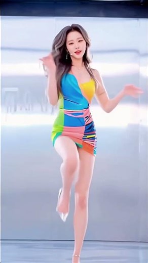 Bright K-Pop Style Dance | Vertical 4K Idol Performance