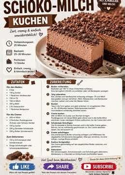 🍫🔥 DIESER SCHOKOKUCHEN MACHT ALLE SÜCHTIG! 😍