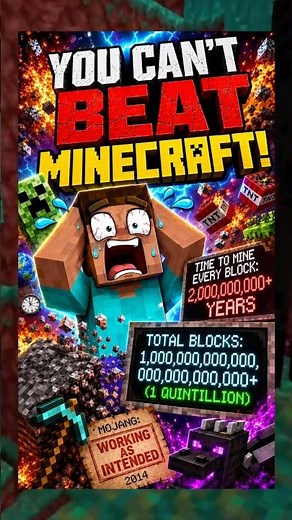 🗺️World Limit: mining it takes 2 billion years⏳#minecraft