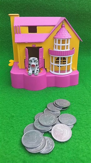 "Unboxing the Ultimate Dollar Dog House: A Bank Heist or Just Barking Mad? 🏠💵"(KT-1513)#shorts