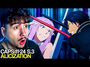 KIRITO DUAL BLADE VS QUINELLA!! | SWORD ART ONLINE CAPS. 11-24 T. 3 ALICIZATION (Doblaje Latino)