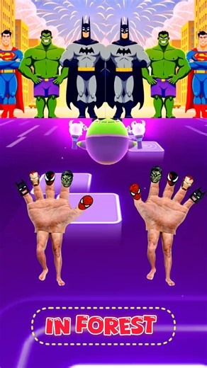 Spiderman🆚Minions Batman🆚Minion Hulk 🆚 Spiderman Venom Transform to Monster_coffindance _tileshop