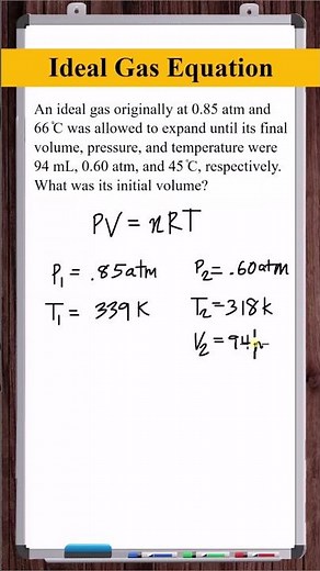 Ideal Gas Equation | Expansion