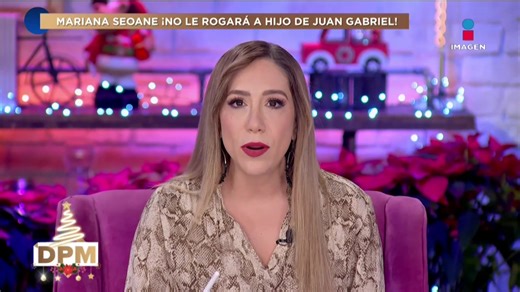 Mariana Seoane recordó a Juan Gabriel en la víspera de su cumpleaños, pero lamentó que el tema musical que grabó con él siga sin publicarse debido a la falta de autorización de Iván Aguilera, el heredero, dejando claro que no insistirá en rogar por su lanzamiento. ¡Disfruta de las mejores exclusivas en #DePrimeraMano👌 de lunes a viernes a las 3PM por el 3.1 de Imagen Televisión o visita: imagentv.com/en-vivo! | De Primera Mano