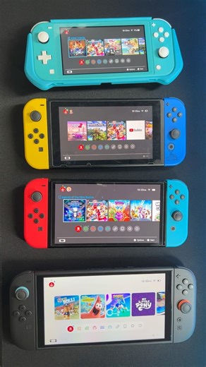 Nintendo Switch Models #nintendo #nintendoswitch #switch #gamers #gaming #viral #switch2