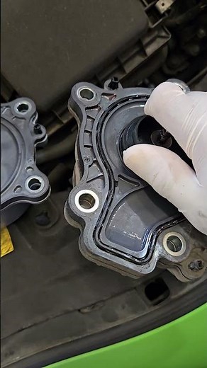 2013 toyota pruis hybrid water pump replacement easy way
