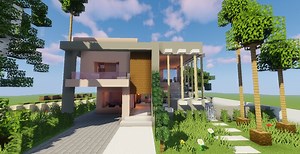 Top 5 Modern House #3 (Map   Schematic) Minecraft Map