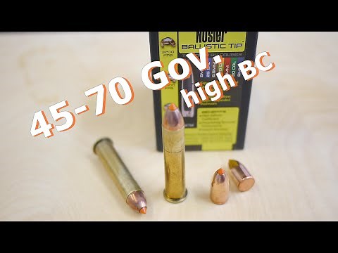 45-70 Government - the modern way with Nosler bullets