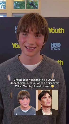 @thisiscrossy Imagine Christopher Nolan makes an Oppenheimer prequel with Cillian Murphy’s son 😂 #aranmurphy #cillianmurphy #oppenheimer #christophernolan #blurayangel
