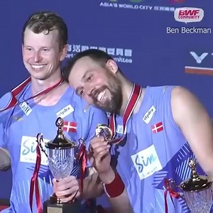 24K views · 417 reactions | Ben Beckman applauds  Kim Astrup and Anders Skaarup Rasmussen's recent form.  #BWFWorldTour #HongKongOpen2023 | BWF — Badminton World Federation | Facebook