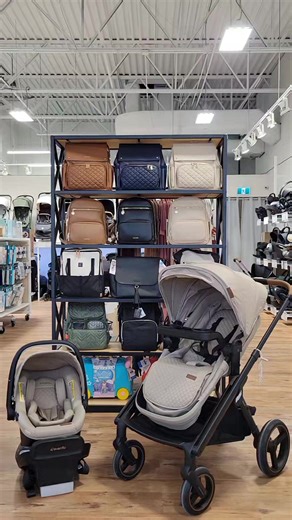 You've asked, and we're answering! Here's Evenflo's NEW Transformer 9-in-1 Stroller-Wagon Travel System w/ Litemax Revolve180° Infant Car Seat [w/SensorySoothe/SensorSafe Technology]. See all colours and collections available online @littlecanadian.ca! #baby #infant #toddler #Mississauga #shoplocal @Evenflo Baby