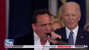 "America's Tenor" Christopher Macchio performs the national anthem at President Trump's inauguration. | Fox News