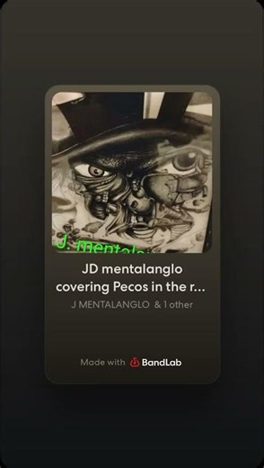 M3NTALANGLO: THIS DAMN SONG BY PECOS ANND THE ROOFTOPS COVER