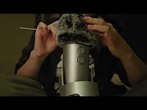 asmr mic scratching (no talking)