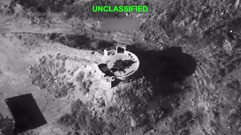 US Central Command releases video of military strikes in Iran