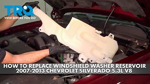 How to Replace Windshield Washer Reservoir 2007-2013 Chevrolet Silverado 1500