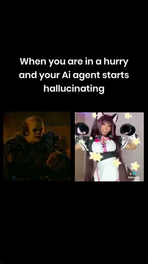 When You’re in a Hurry & Your AI Starts Hallucinating 🤖💀 #ai #meme #coding