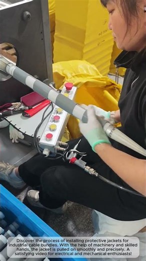 Super Fast Cable Jacketing Technique: So Satisfying!