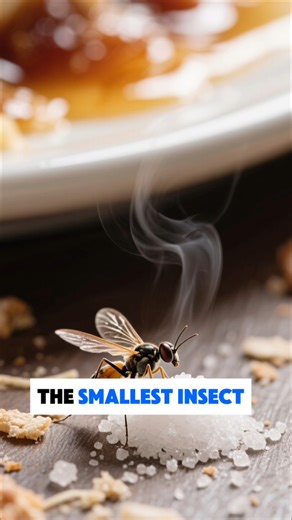 Smallest Insect in the World 🐜 Tiny Creature You Won’t Believe! #Insects #TinyAnimal #NatureFacts