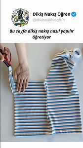 ♻️Learn How to Sew an Apron from a T-Shirt 🤩 #sewing #embroidery #handmade #knitting #sewinglesso...