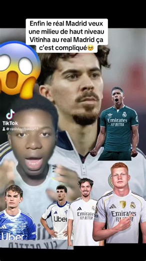 Vitinha# au# real Madrid# Nico Paz #pourtoii