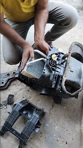 cooling coil change Ford Fiesta 💥💥💥🤯
