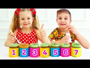 Diana and Roma Learn and play From 1 to 10 game