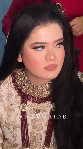 GulAnam Ahmed on Instagram: "Beautiful Walima Bride Nida 🤍"