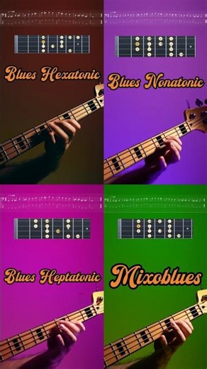 🜂 Blues Evolution on Bass | Hexatonic • Heptatonic • Nonatonic • Mixoblues