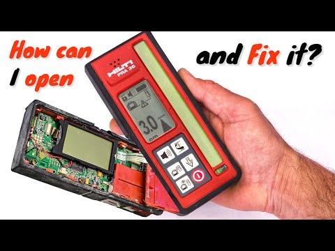 Non-Working HILTI PRA 36 Laser Receiver Disassemble and Easily Repairing
