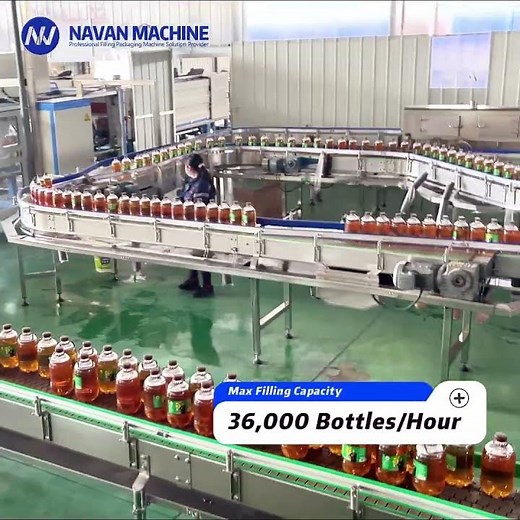 3-in-1 Beverage Filling Machine in Action | Water, Juice & CSD – Navan Machine
