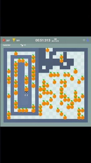 Google snake gameplay