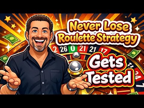 "TESTED NEVER LOSE ROULETTE STRATEGY" GOAT OR JOKE? #casino #gambling