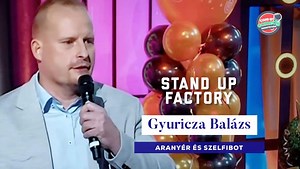 Stand up FACTORY - Gyuricza Balázs - Aranyér és szelfibot A Stand up FACTORY egy új stand up comedy sorozat az interneten. Műsorrendelés, jegyek, Infó: www.standupcomedy.hu | Stand up comedy Humortársulat