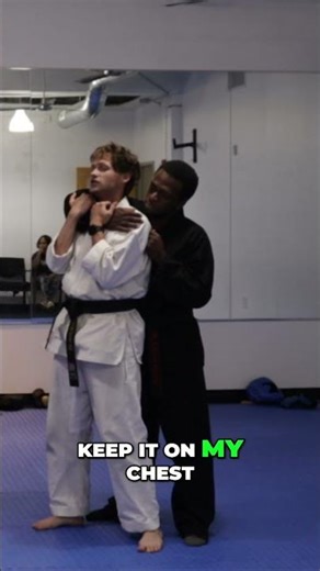 Sensei Ryan's Carotid Choke Defense Breakdown #shorts